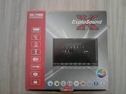 Central Multimidia Explosound Xac-7700bt Tv/dvd/usb/cam. Ré